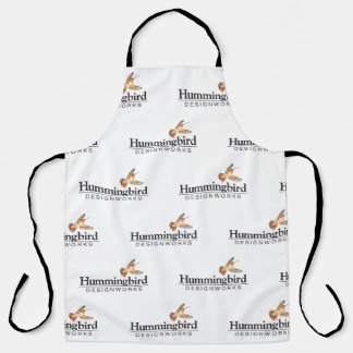 Hummingbird Designworks All-Over Print Apron