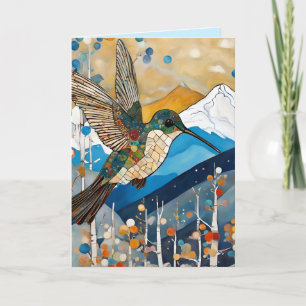 Hummingbird Encouragement Card