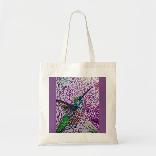 Hummingbird Energy Tote Bag (Front)
