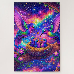 Hummingbird Family Puzzle