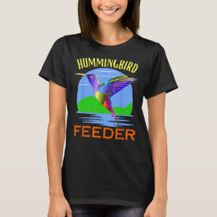 Hummingbird Feeder Retro Classic Love Garden Birds T-Shirt