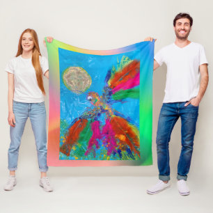 Hummingbird Fleece Blanket