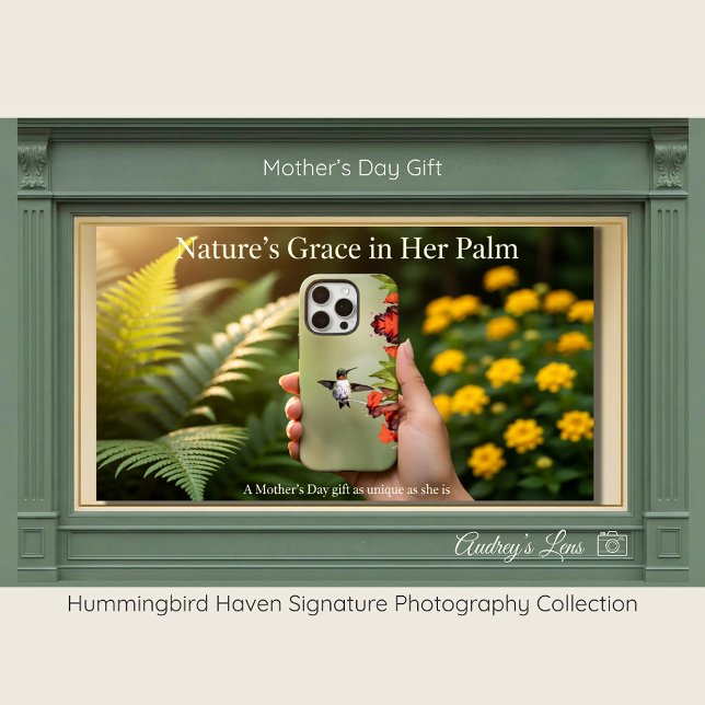 Hummingbird | Floral Phone Case Mother's Day (Creator Uploaded)