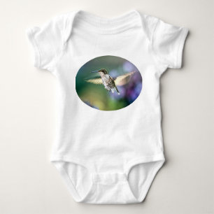 Hummingbird Flying Baby Bodysuit