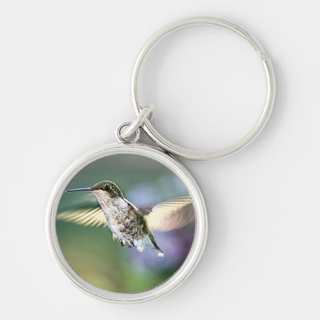 Hummingbird Flying Key Ring (Front)