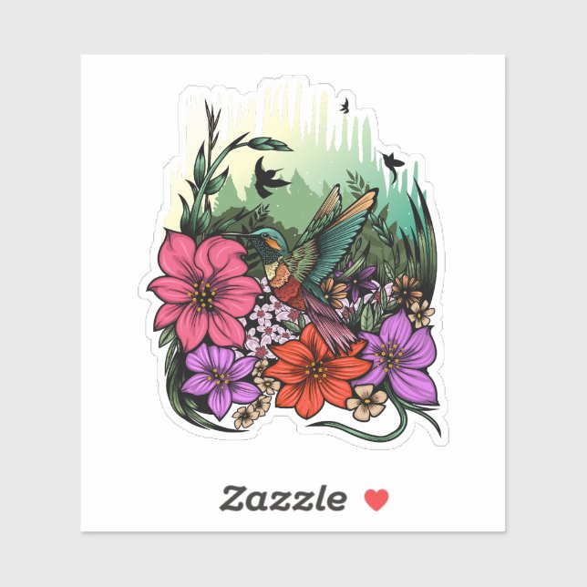 Hummingbird Garden (Sheet)