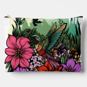 Hummingbird Garden Accessory Pouch