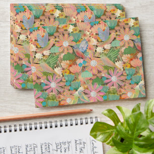 Hummingbird garden envelope