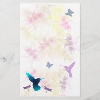 Hummingbird Garden Stationery