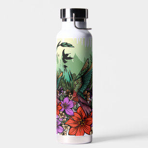 Hummingbird Garden Water Bottle