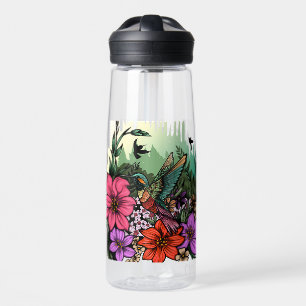 Hummingbird Garden Water Bottle