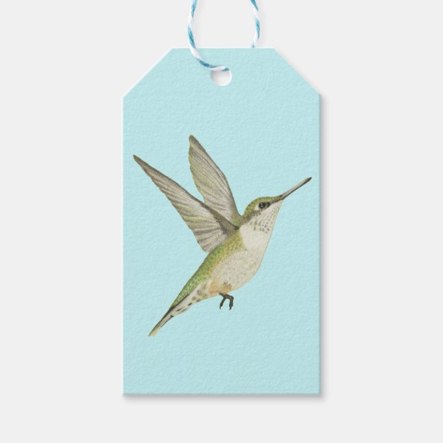 Hummingbird Gift Tags (Front)