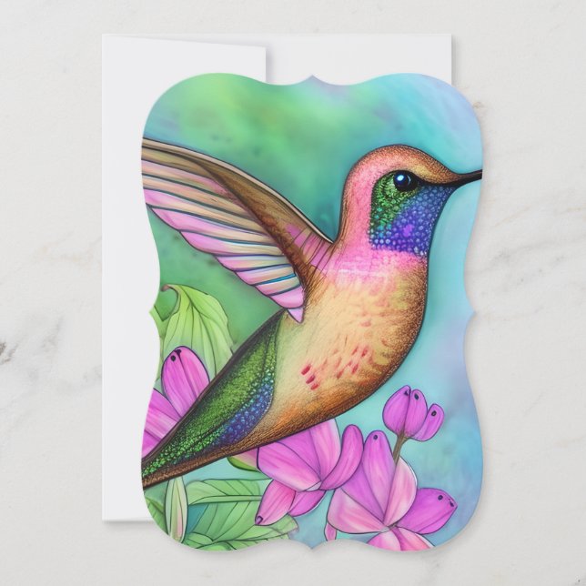 Hummingbird Graphic Card (Front)
