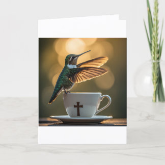 Hummingbird Greeting Card
