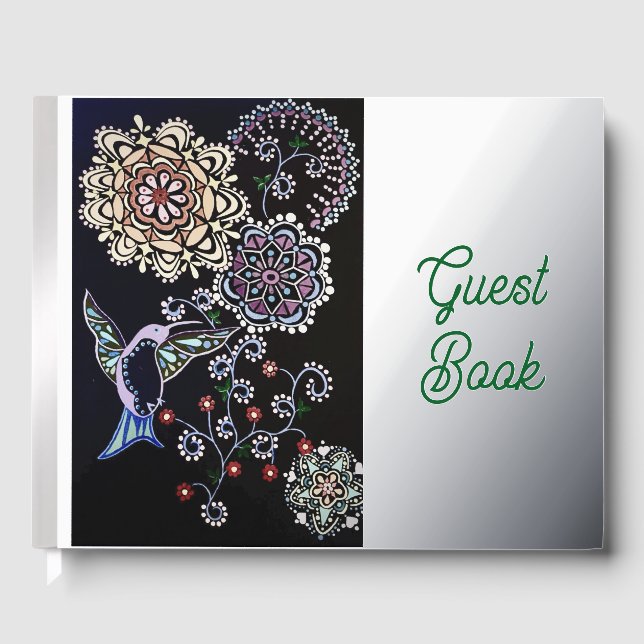 Hummingbird Guest Book (Front)
