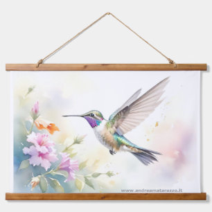 Hummingbird Hanging Tapestry