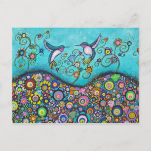 Hummingbird Haven Postcard