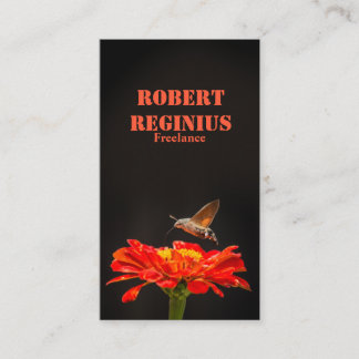 Hummingbird Hawk-moth Business Card