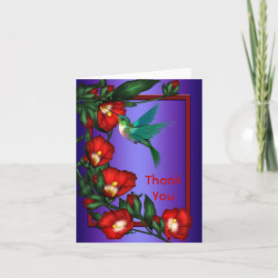 Hummingbird Hibiscus Note Cards