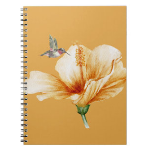 Hummingbird & Hibiscus Notebook