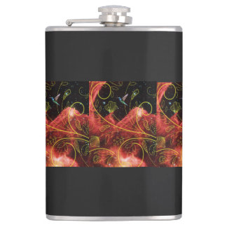 Hummingbird Hip Flask