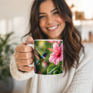 Hummingbird in Bloom Coffee Mug