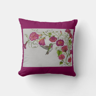 Hummingbird in Pillow