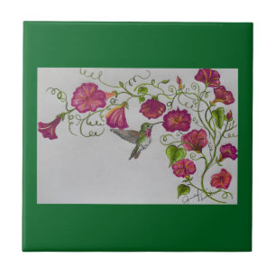 Hummingbird in Tile