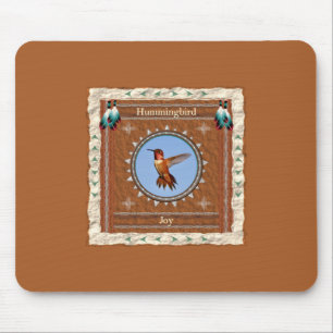 Hummingbird Joy Energy Mouse Pad