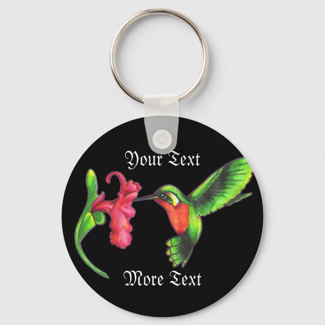 Hummingbird Keychain (Front)