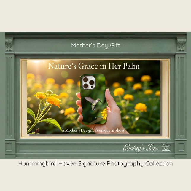 Hummingbird | Lantana Art Phone Case Mother's Day (Creator Uploaded)
