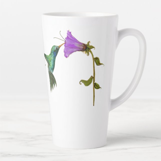 Hummingbird Latte Mug (Right)