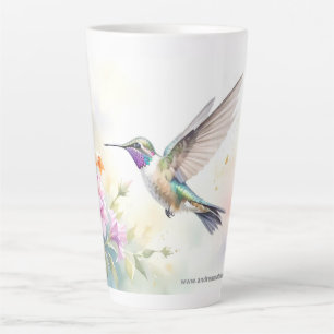 Hummingbird Latte Mug