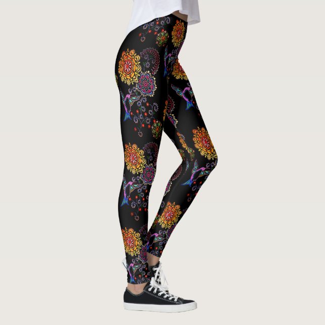 Hummingbird Leggings (Right)