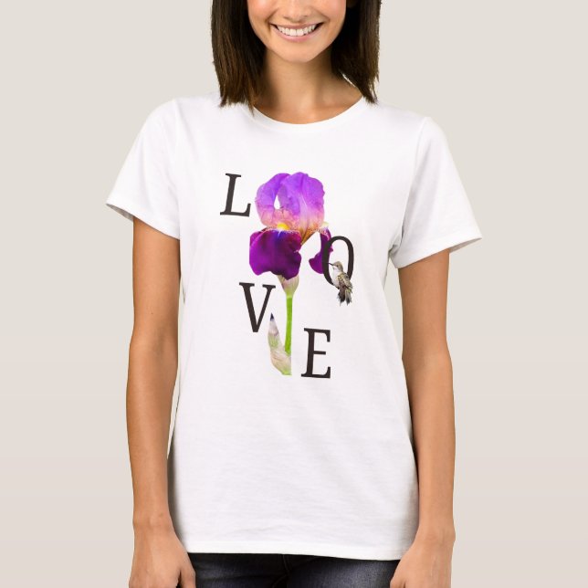 Hummingbird Love T-Shirt (Front)