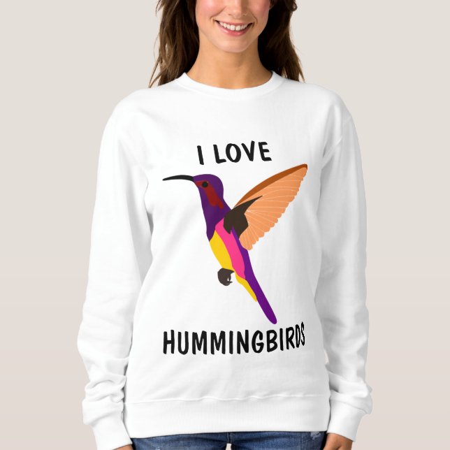 HUMMINGBIRD LOVE T-SHIRTS TEES (Front)