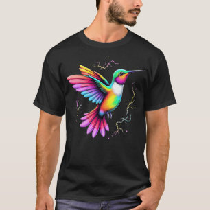 Hummingbird Lovers Tie Dye T-Shirt