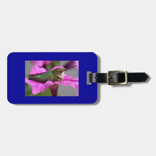 HUMMINGBIRD LUGGAGE TAG
