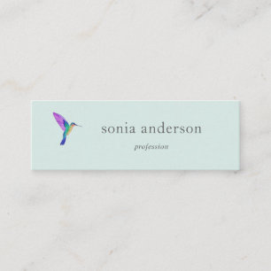 Hummingbird Mini Business Card
