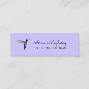 Hummingbird Mini Business Card