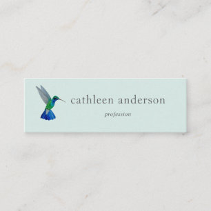 Hummingbird Mini Business Card
