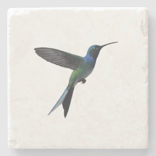 Hummingbird Minimalist Stone Coaster