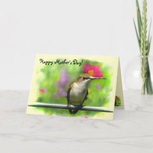 Hummingbird Mother's Day Card