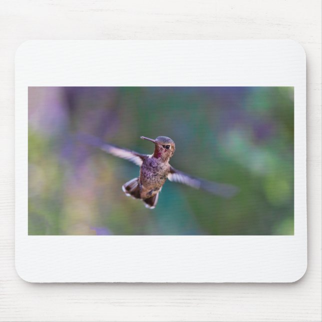 Hummingbird Mouse Pad (Front)