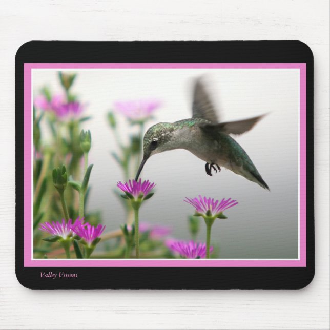 Hummingbird Mouse Pad (Front)
