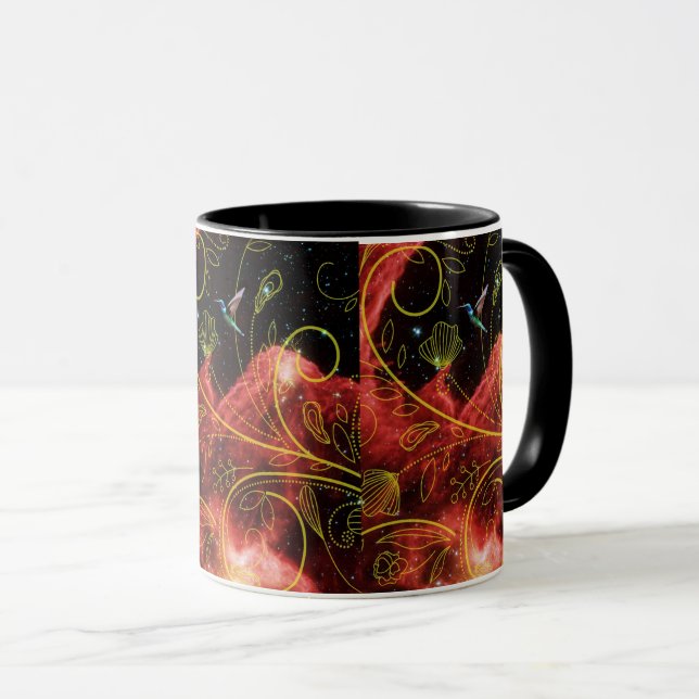 Hummingbird Mug (Front Right)