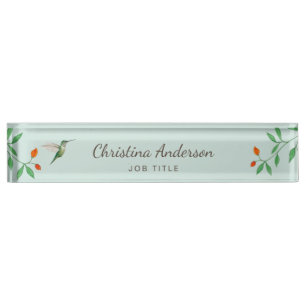 Hummingbird   nameplate