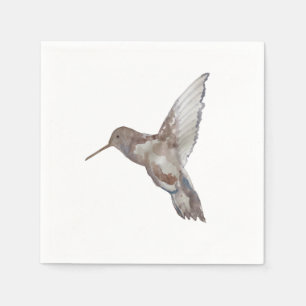 Hummingbird Nature Painting Art Napkin