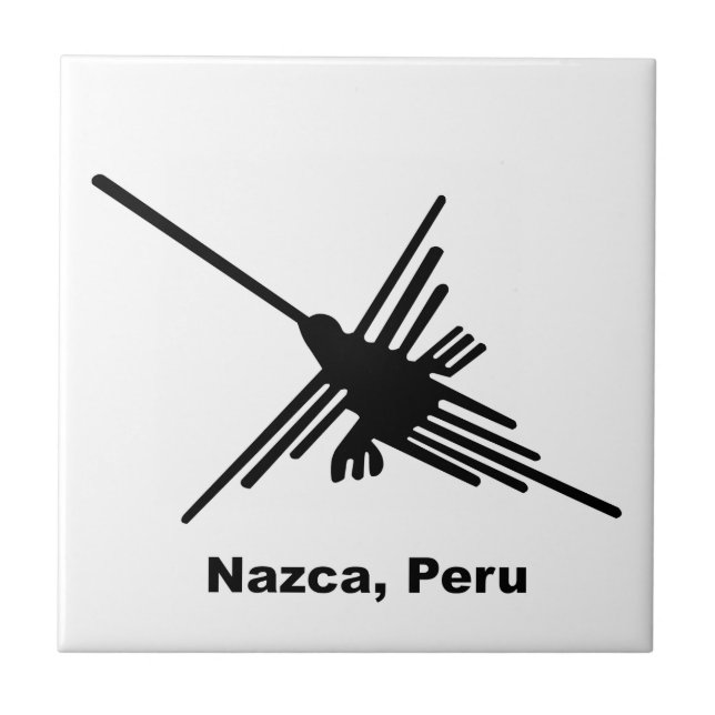 Hummingbird Nazca, Peru Tile (Front)