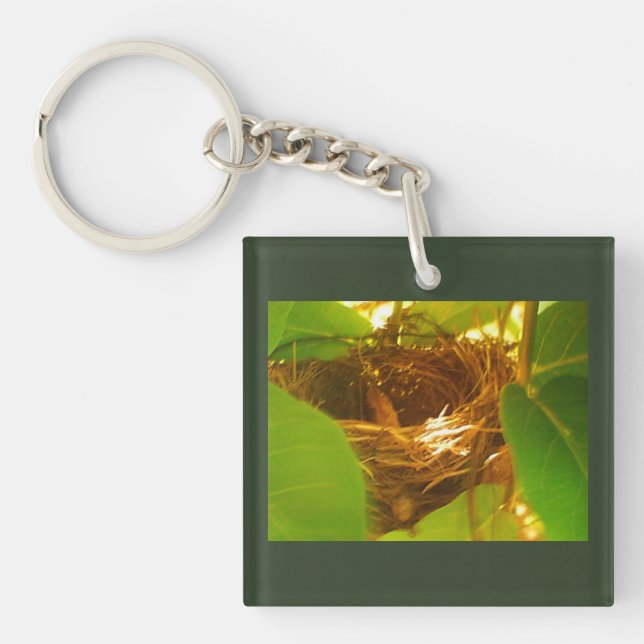 Hummingbird Nest Key Ring (Front)